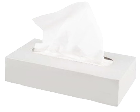 Facial tissue paper with box