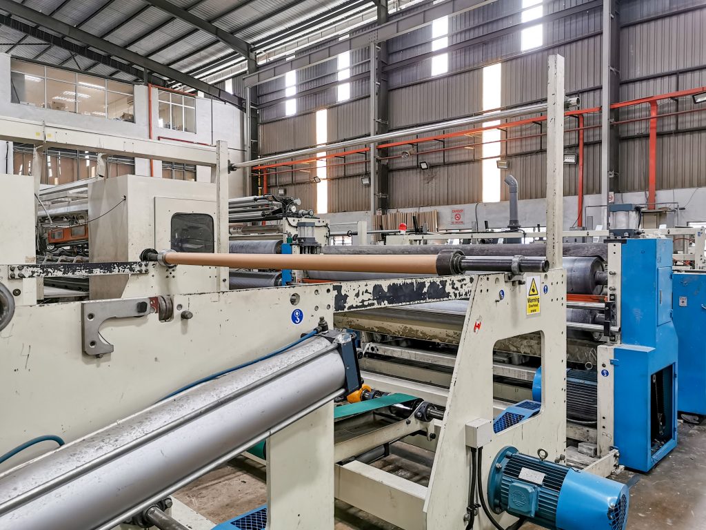 producing varieties of roll tissue paper