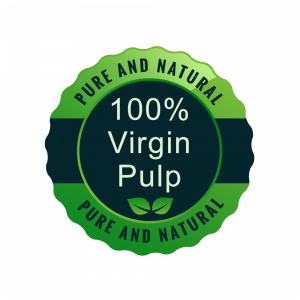 100% virgin pulp tissue paper